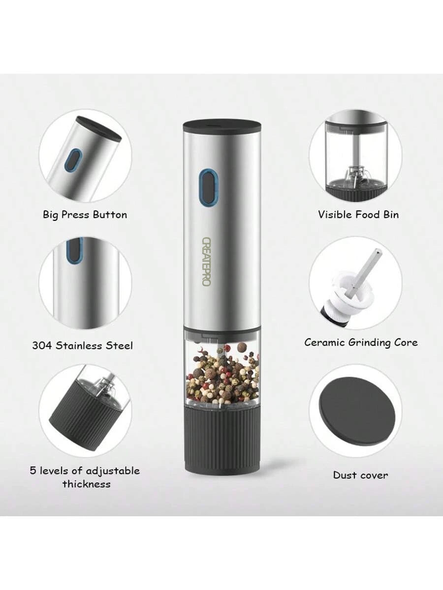 Automatic Salt and Pepper Grinder