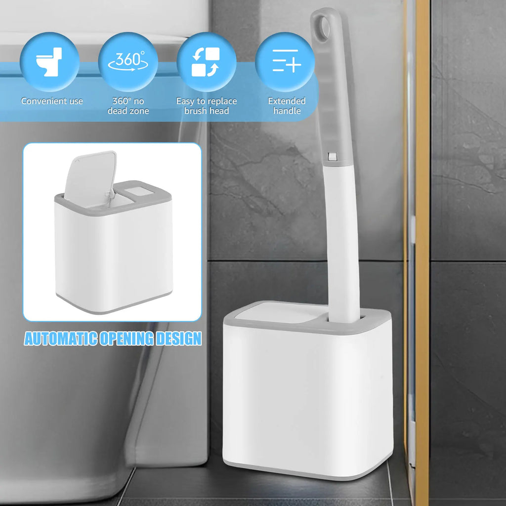 Toilet Brush With Disposable Replacement Head