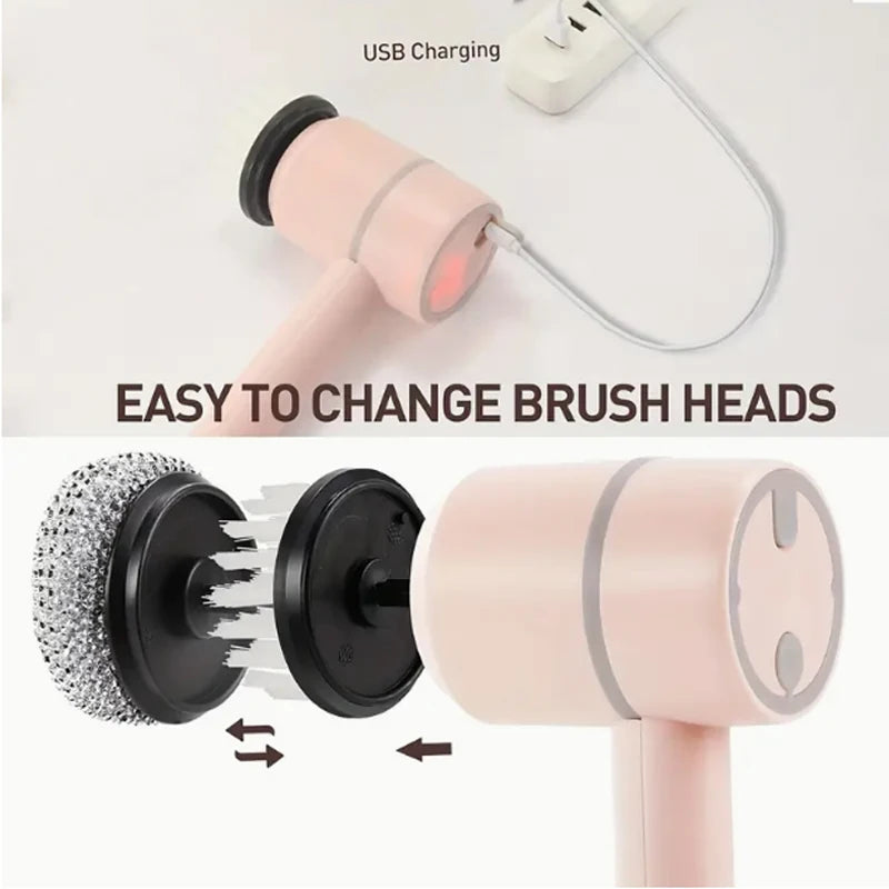 Electric Spin Scrubber